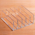 Acrylic Mail Organizer for Sorting Mail, Business Card 2Pack, 5 Slots Mail by Halyuhn