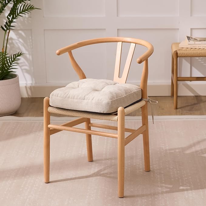 IASEAHK Chair Cushions, Foam Dining Chair Cushions, Tufted Indoor Chair Pads - Image 2