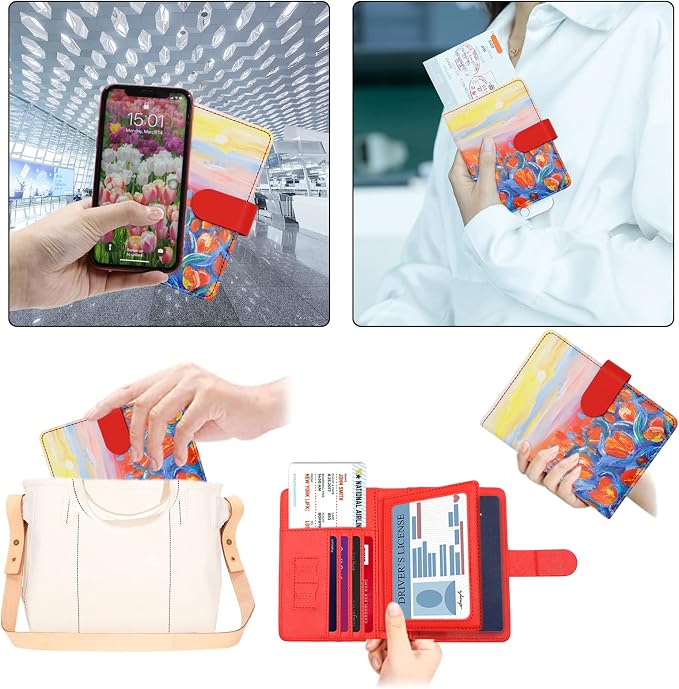Melsbrinna RFID Passport Holder - Image 5