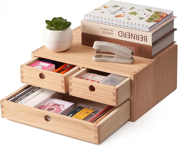 KIRIGEN Solid Wood Desktop Organizer by KIRIGEN