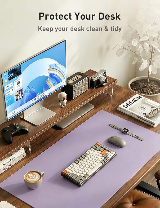 Aothia Faux Leather Desk Mat - Image 3