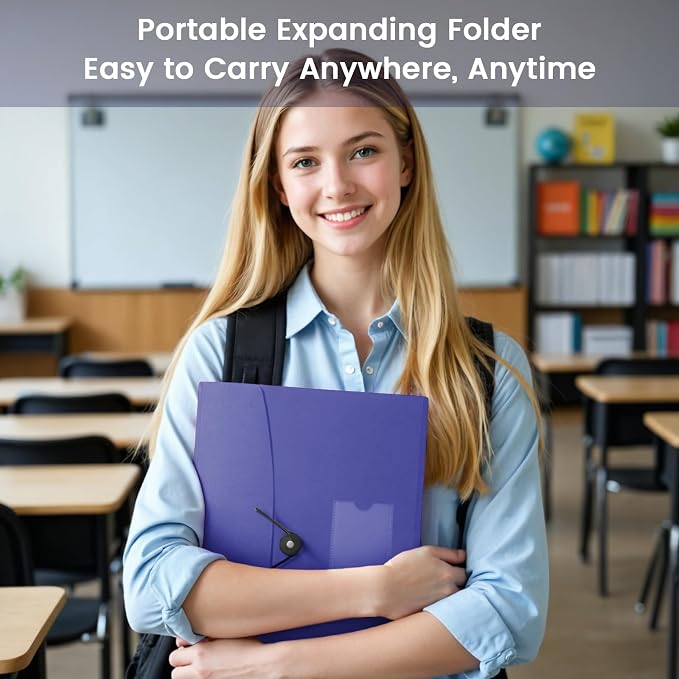 13 Pocket Accordion File Organizer - Image 6