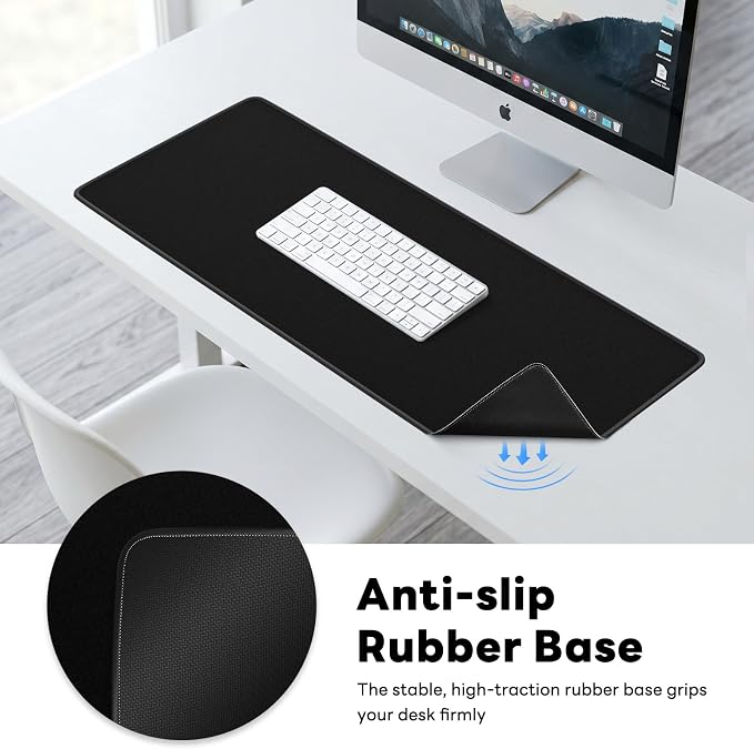 Desk Mat, Big Desk Pad, 31.5x11.8 Inches Extended Big Gaming Mouse Pad - Image 6