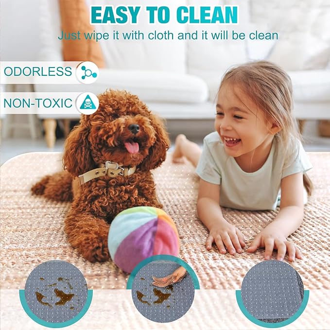 BesWin Office Chair Mat for Carpet, Thick and Sturdy Carpet Protector for Work - Image 7