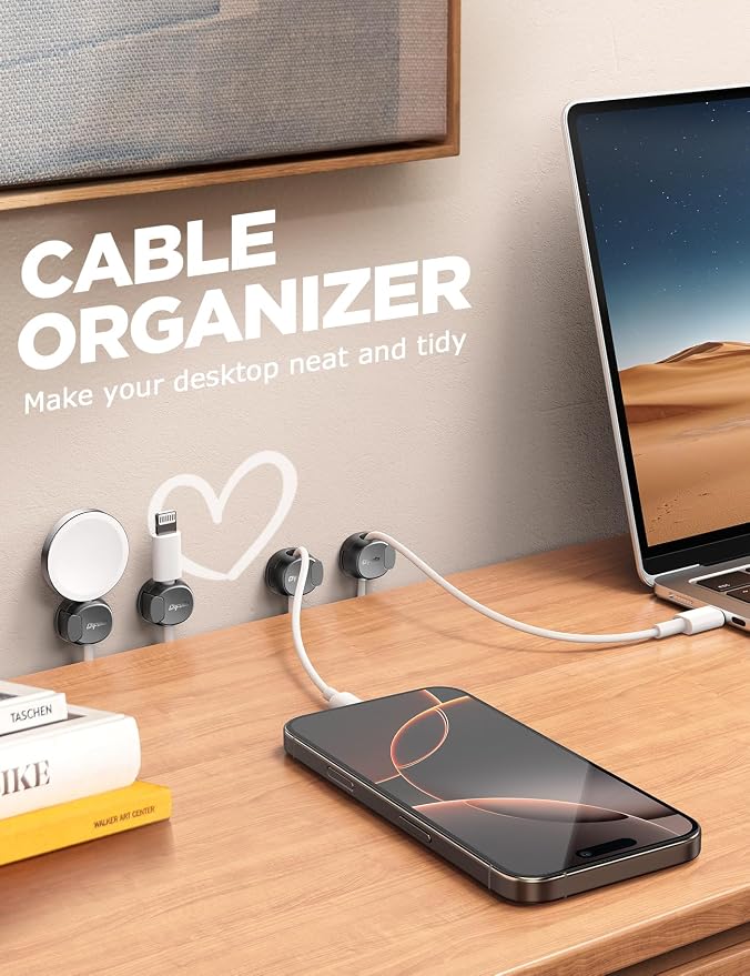 12Pack Cord Organizer Cable Clips - Image 7