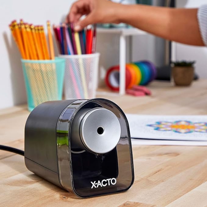 X-ACTO Electric Pencil Sharpener | XLR Heavy Duty Electric Pencil Sharpener - Image 5