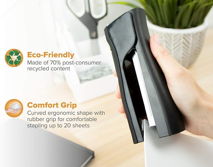 Bostitch Office Dynamo 4 in 1 Standup Stapler, 20 Sheet Capacity, Integrated - Image 5