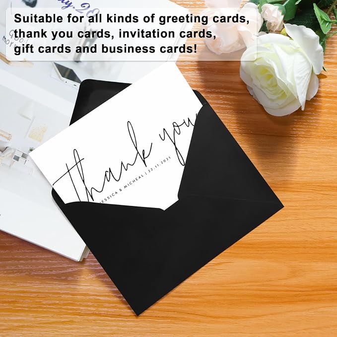 200 Pack A7 Envelopes, 5.24 x 7.24 in Envelopes - Image 2