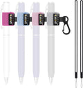 Likesing Pen Holder for Lanyard, Portable Elastic Retractable Pencil Holder by Makelifethewayyoulike