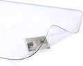 Oterri Clear Writing Desk Pad, 36’’x24” Heat Resistant Waterproof PVC Round by Oterri