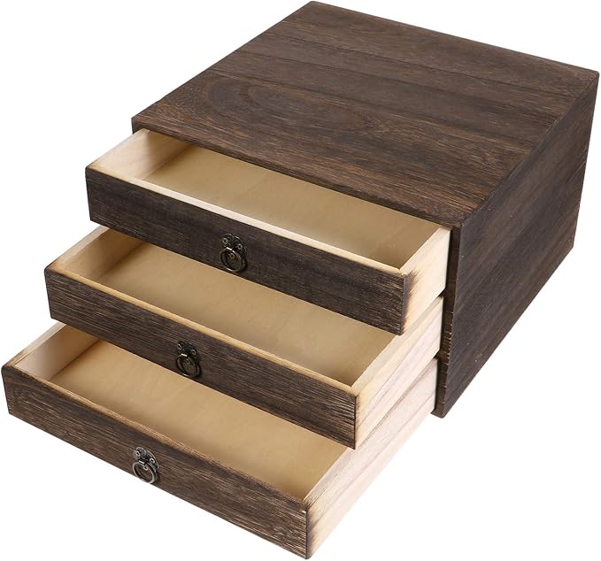 Cabilock Solid Wood Desktop Drawer Organizer by cabilock