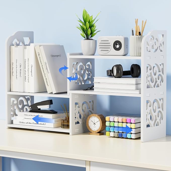 YGYQZ Desk Shelf for Top of Desk - Image 9