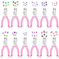 Lothee 12 Pcs Hole Punch Shapes Single Hole Paper Punchers by Lothee