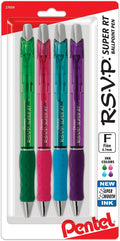 Pentel RSVP Super RT Ballpoint Pen, Fine Line by PentelofAmerica