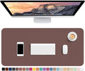 Hsurbtra Desk Pad, XL Extended Mouse Pad, Waterproof Desktop Blotter Protector by Hsurbtra