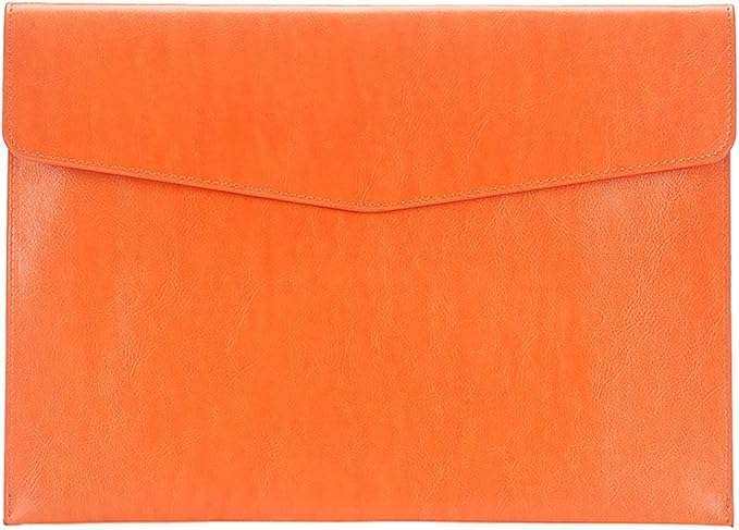 PU Leather A4 File Folder Document Holder Envelope Folder Case by enyuwlcm
