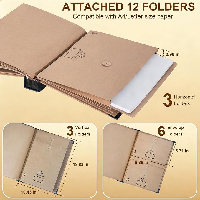 Expandable Important Document Organizer - Image 2