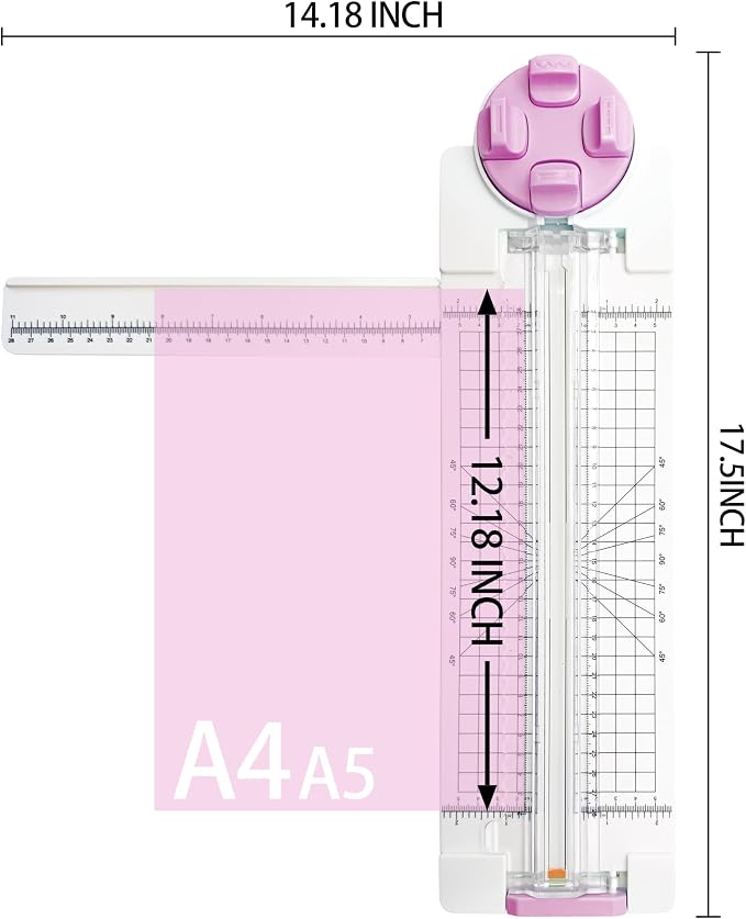 4 in 1 A4 Craft Paper Cutter Rotary Trimmer - Image 2