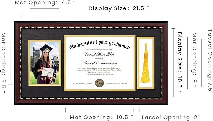 upsimples 11x22 Diploma Frame - Image 5