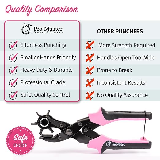 Pro-Master Belt Hole Puncher for Leather - Image 7