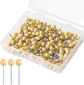 XIHIRCD 200pcs Push Pins, Map Tacks Round Head Map Push Pins Small Thumb Tacks by XIHIRCD