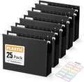Sooez Extra Capacity Plastic Hanging File Folders, File Organizer by Sooez