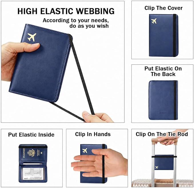 ZOPPEN RFID Blocking Passport Holder - Image 4