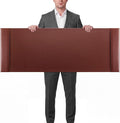 47.2 x 17 Inch Leather Desk Pad Protector by Saysurey