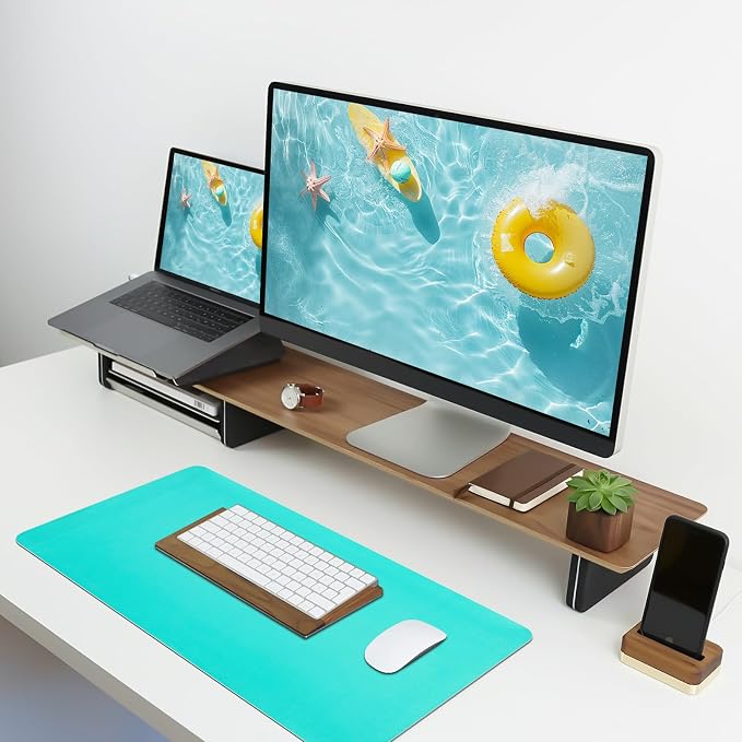Non-Slip Desk Pad Mat, Leather Desk Mat - Image 4