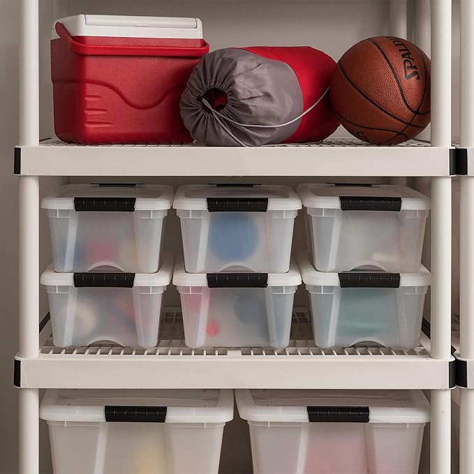 IRIS USA 13 QT Plastic Storage Box - Image 5