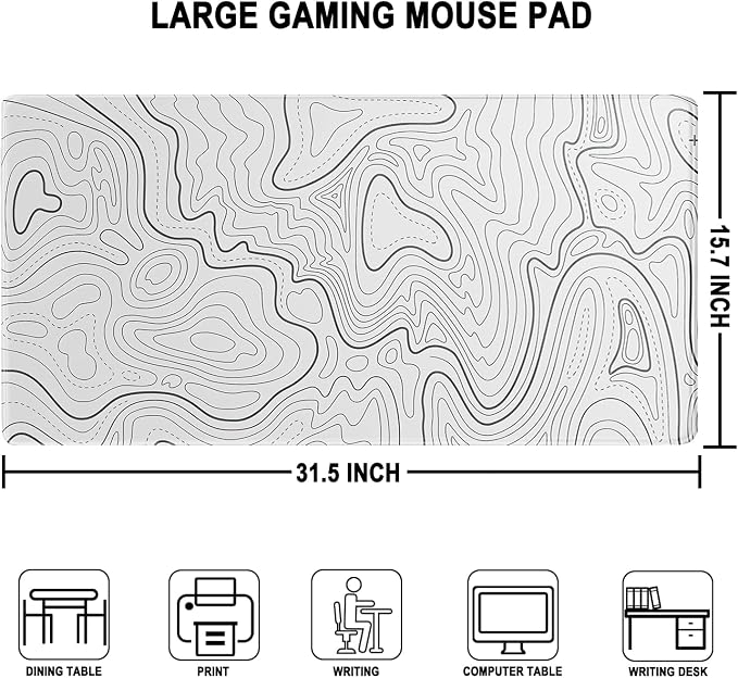 Large Mouse Pad, Water Resist Extra Gaming Large Mousepad - Image 4