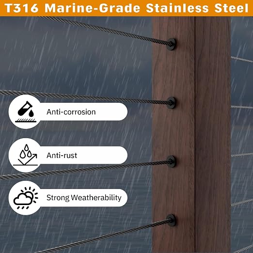 Cable Railing Protector Sleeves - Image 4