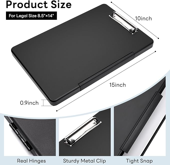 Legal Size 8.5 x 14'' Clipboard - Image 2