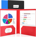 Sooez 3 Pack 2-Pocket Folders by Sooez