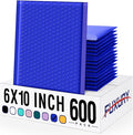 Fuxury Bubble Mailer 6x10 600 Pack Royal Blue #0, Poly Padded Envelope mailers by Fuxury