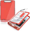 Clipboard with Storage and Pen Holder, Heavy Duty with Dual Compartment by ORGANIZEEASYWORKSTEADY