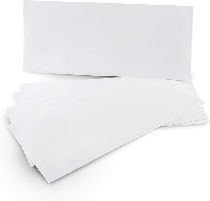 Aimoh 100 Custom Printed #10 Security Self Seal Envelopes -Personalized - Image 3