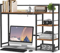 HavenlyYouth Desk Shelf, 38.6 Inch Wood Desk Organizer Shelf by HAVENLYYOUTH