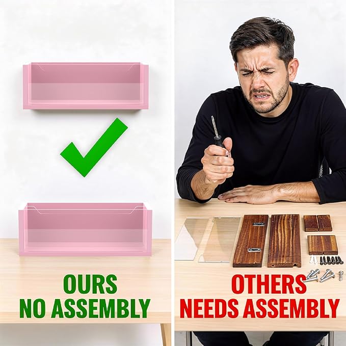 Mail Organizer with Clear Acrylic Dividers - Image 2