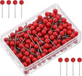 200 PCS Red Push Pins for Map, Small Round Head Map Pins for Travel Boards by Unknown