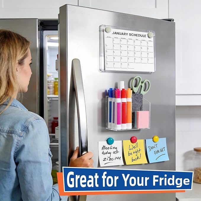 Simetufy Magnetic Pen Holder, Magnetic Dry Erase Marker Holder, magnetic pen - Image 5