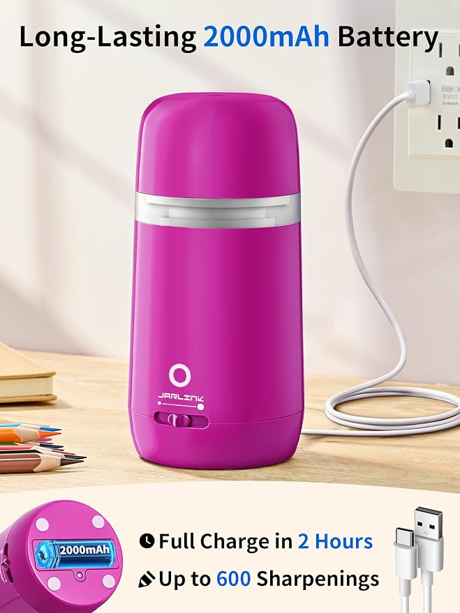 JARLINK Automatic Electric Pencil Sharpener - Image 5
