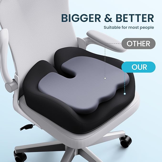 Benazcap Memory Foam Seat Cushion - Image 4