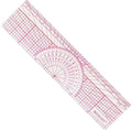 Westcott Engineers' Protractor Ruler, Dual-Scales Cm and Tenths-Inch, by Westcott