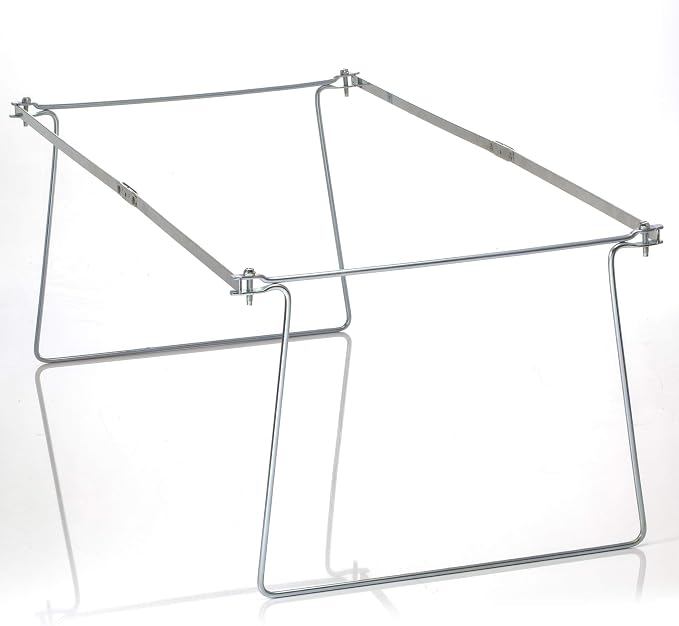 Officemate Hanging File Frames, Letter Size, Rails fits 24 to 27, Files Cabinet - Image 2