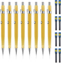 8 PCS Metal Mechanical Pencil, Durable 0.9mm Drafting Pencil, Comes by Unknown