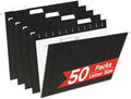 VZCPYTPM 50 Pack Hanging File Folders, Letter Size 8.5x11 Inch, Reinforced Rods by OfficeSuppliesDirect