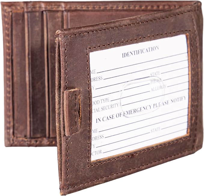 Team Sports America NCAA University of Montana Front Pocket Slim Wallet - Image 8
