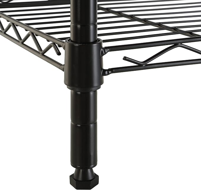 Amazon Basics 5-Shelf Tower Adjustable Storage Shelving Unit - Image 6