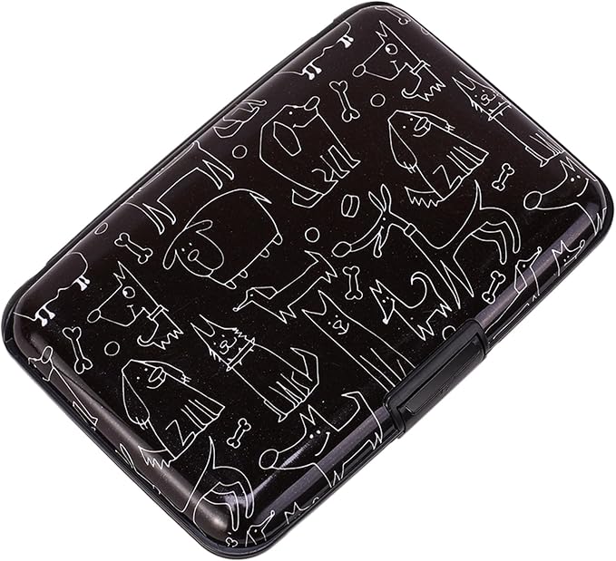 ELFISH Mini RFID Aluminum Wallet Credit Cards Holder Business Card Case Metal by ELFISH